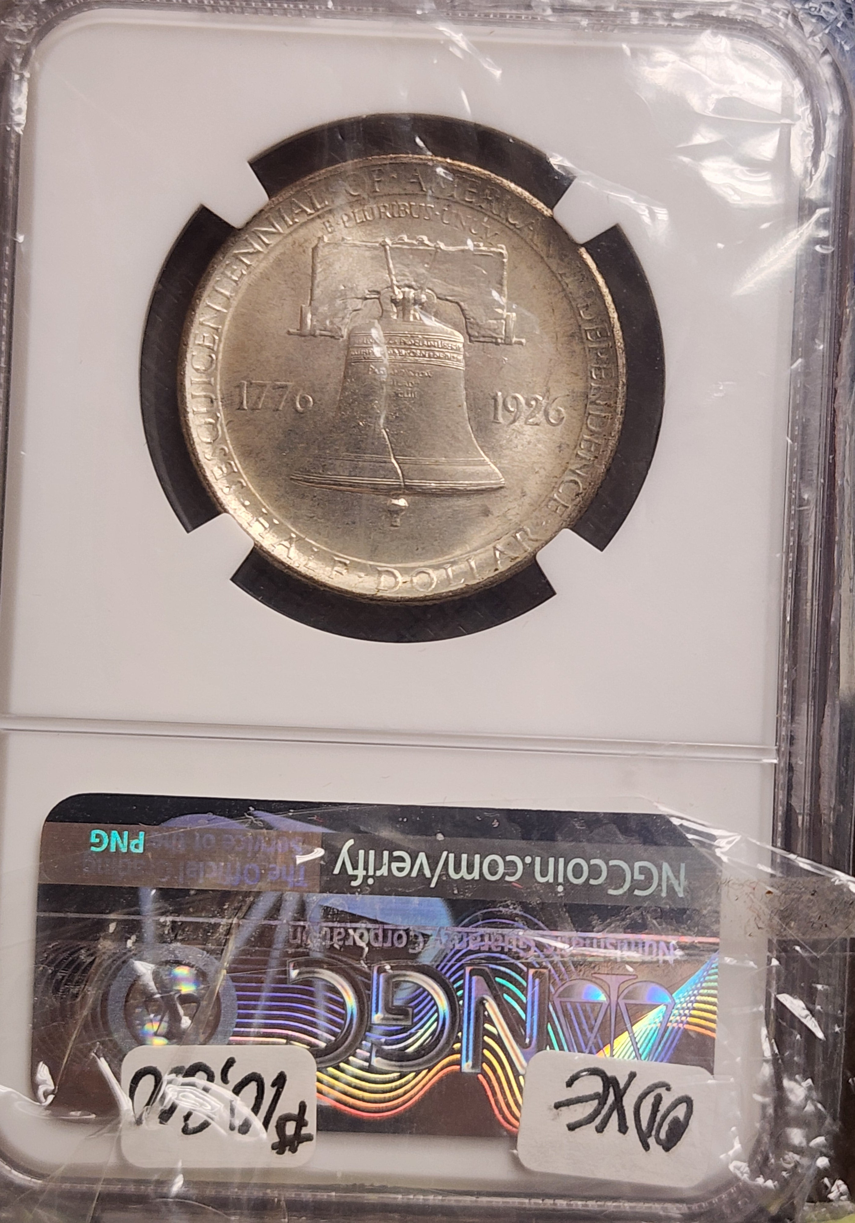 1926 American Sesquicentennial, COMMEM, NGC MS-66, Store #GMC004