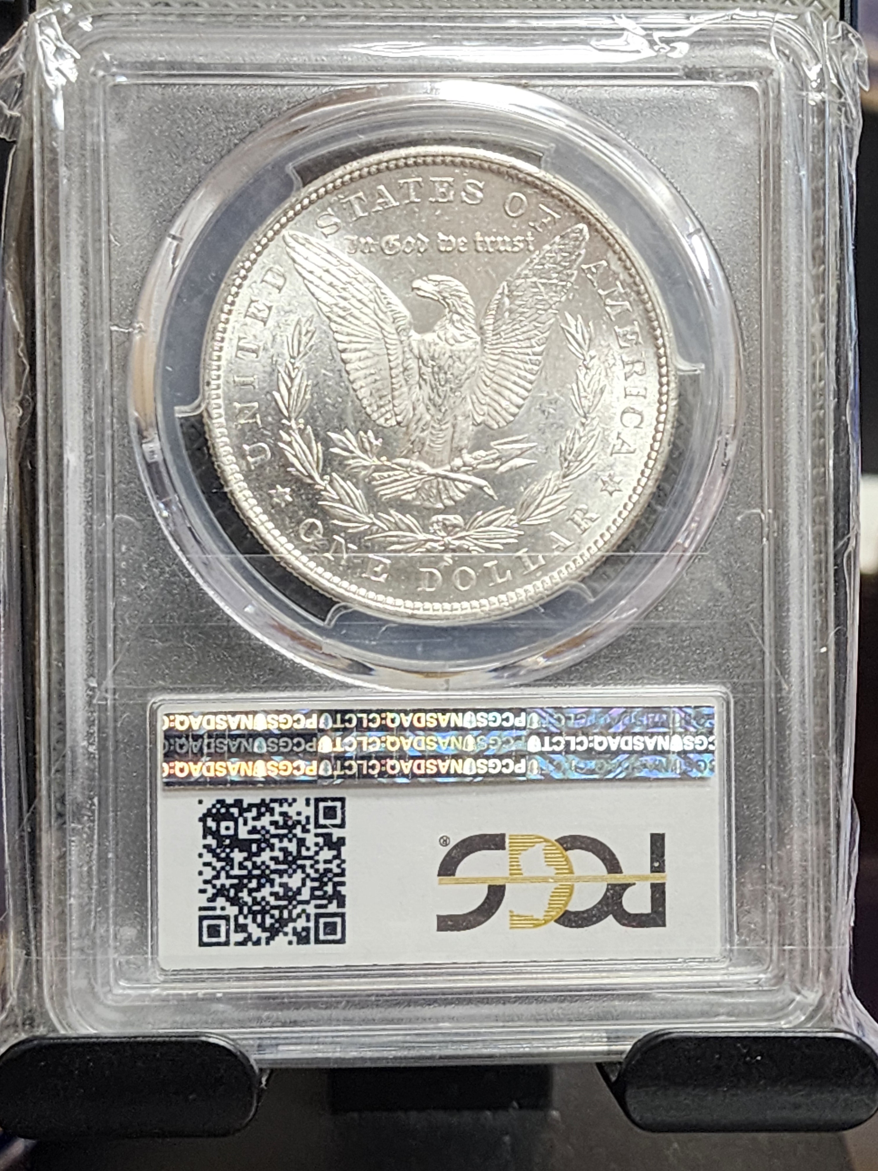 1890-S Morgan Silver Dollar, PCGS MS-63, Uncirculated Coin, Store #DR0592.