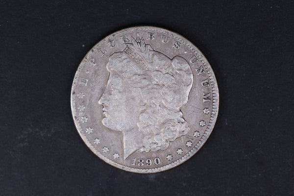 1890-CC Morgan Silver Dollar. Circulated Coin. Store #07747