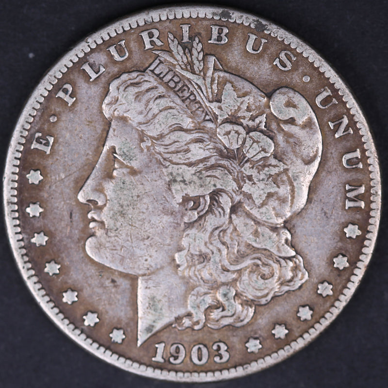 1903-S Morgan Silver Dollar, Very Fine Circulated Coin. Store