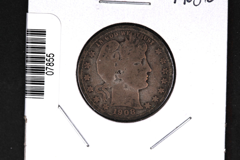1908-O Barber Quarter.  Affordable Collectible Coin.  Store