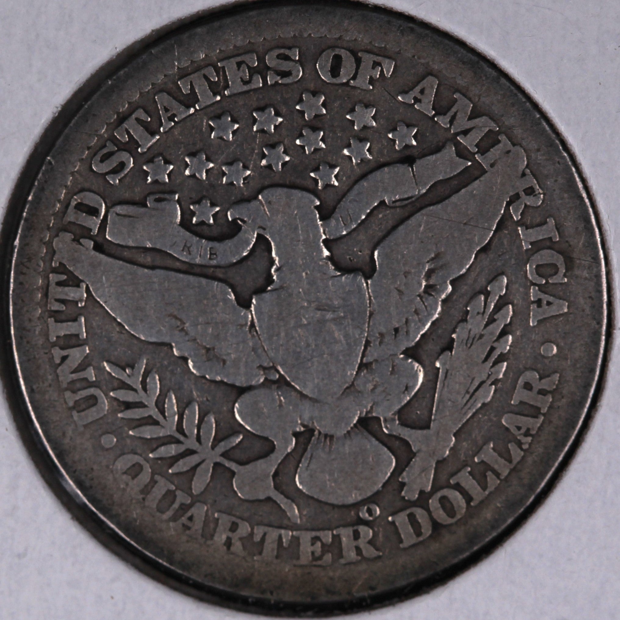 1908-O Barber Quarter, Good Circulated Coin, Store #07859