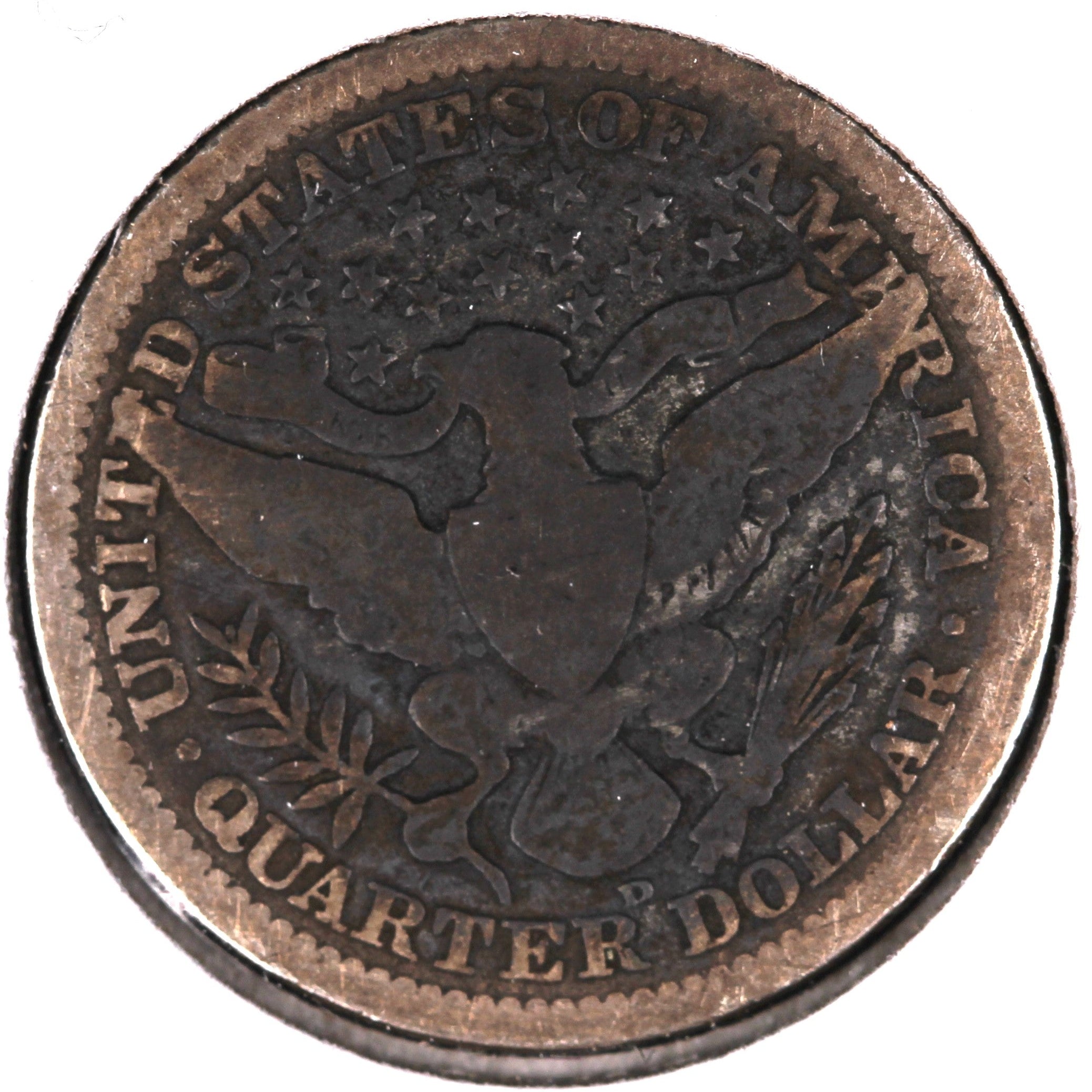 1908-D Barber Quarter, Good+ Circulated Coin, Store #07874