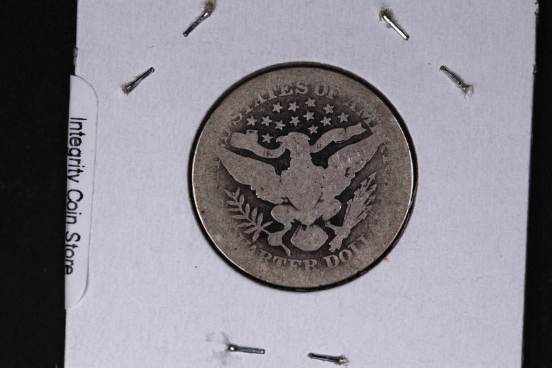 1909 Barber Quarter.  Affordable Collectible Coin.  Store