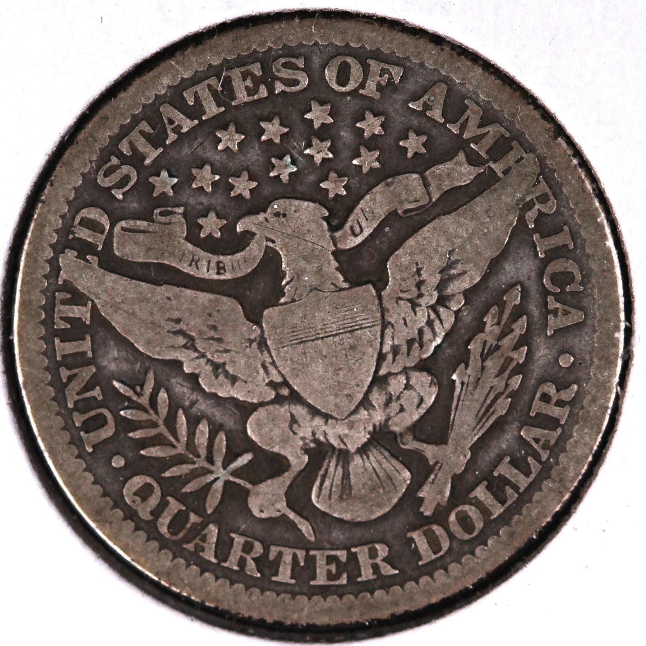 1909 Barber Quarter, Good+ Circulated Coin, Store #07895