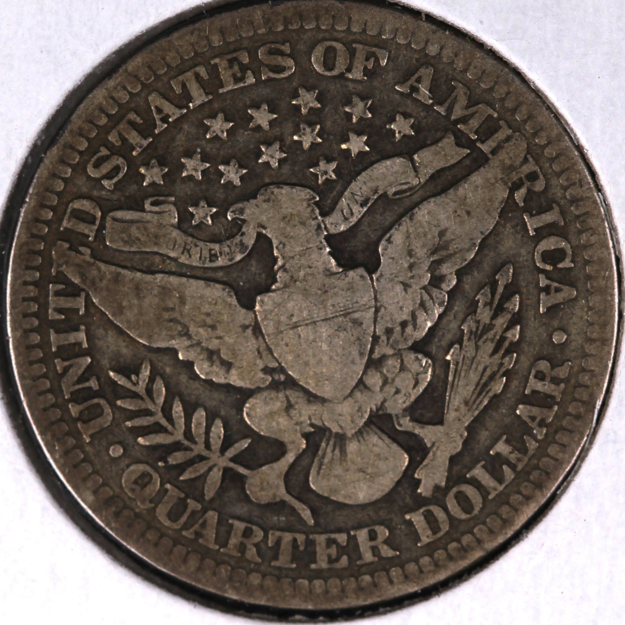 1909 Barber Quarter, Good+ Circulated Coin, Store #07897