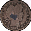 1909-D Barber Quarter.  Affordable Collectible Coin.  Store