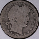 1909-D Barber Quarter.  Affordable Collectible Coin.  Store