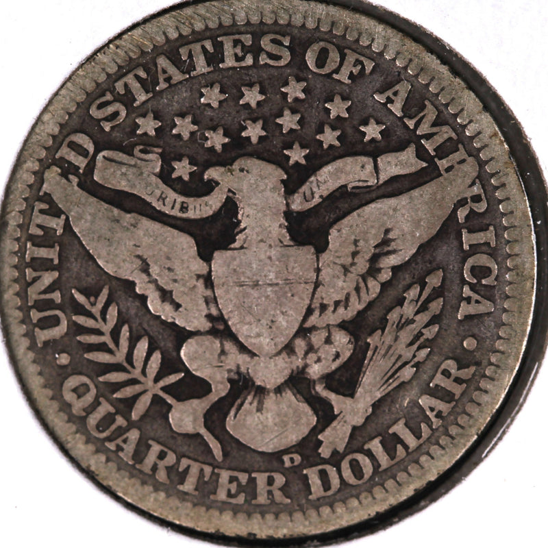 1909-D Barber Quarter.  Affordable Collectible Coin.  Store