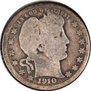 1910 Barber Quarter, Good Collectible Coin, Store