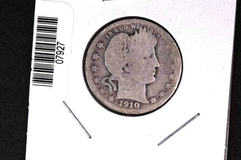 1910-D Barber Quarter.  Affordable Collectible Coin.  Store