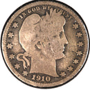 1910-D Barber Quarter, Good Circulated Coin, Store