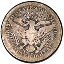 1910-D Barber Quarter, Good Circulated Coin, Store