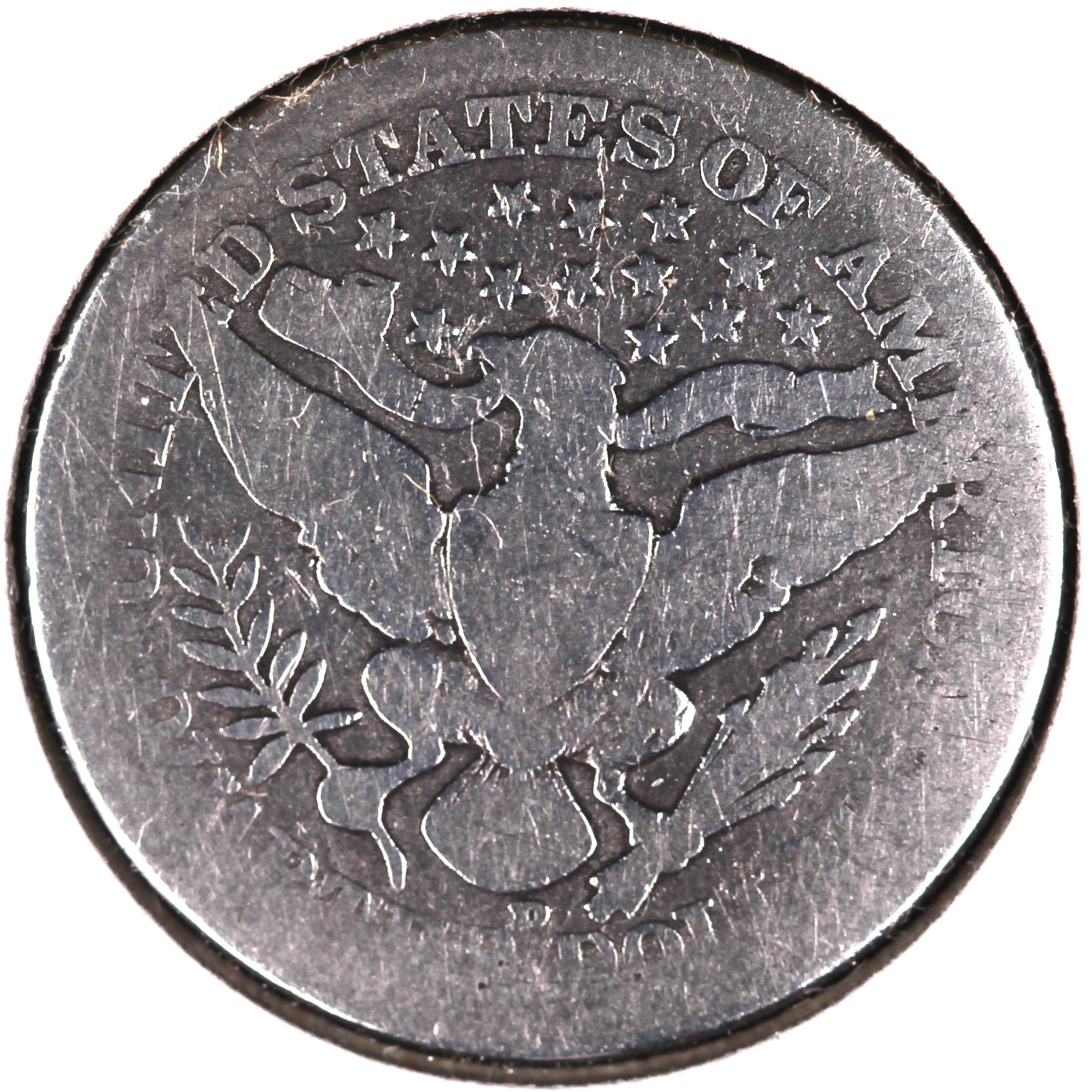 1910-D Barber Quarter, Good Circulated Coin, Store #07932