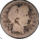 1913-D Barber Quarter, Abt Good Circulated Coin, Store