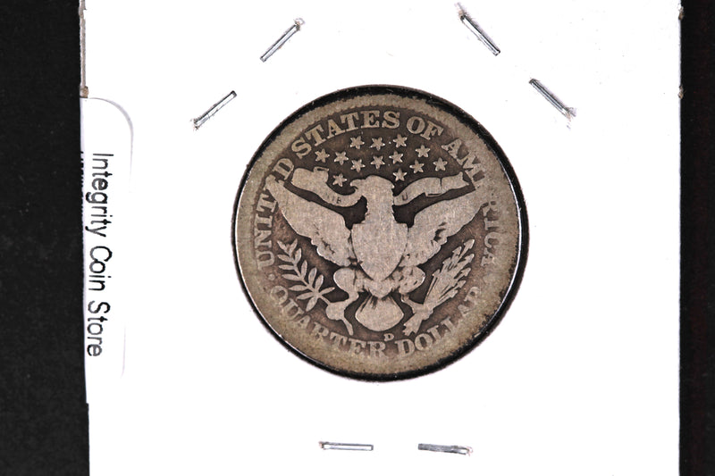 1913-D Barber Quarter.  Affordable Collectible Coin.  Store