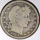 1914-D Barber Quarter, Good Circulated Coin, Store