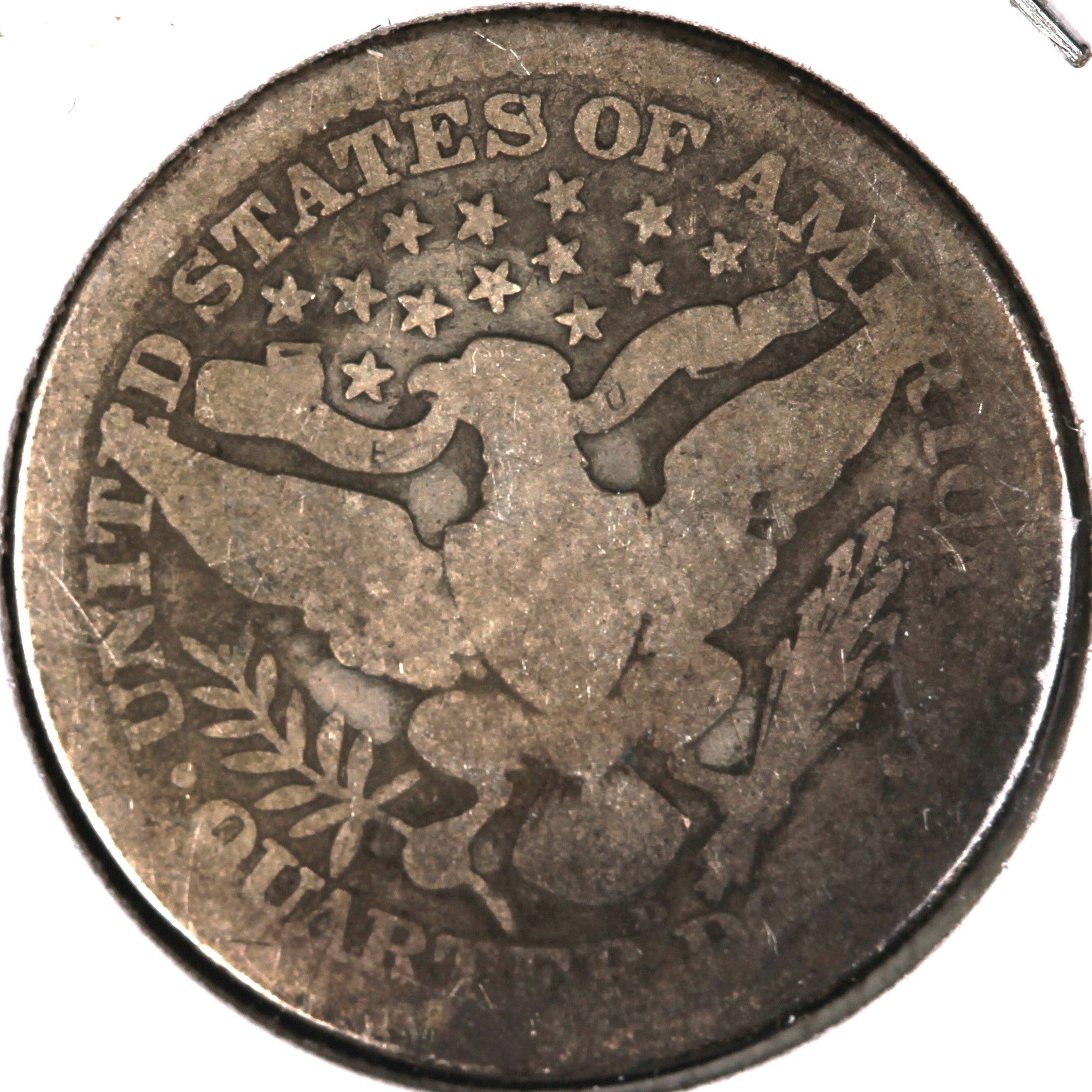 1914-D Barber Quarter, About Good Circulated Coin, Store #07987