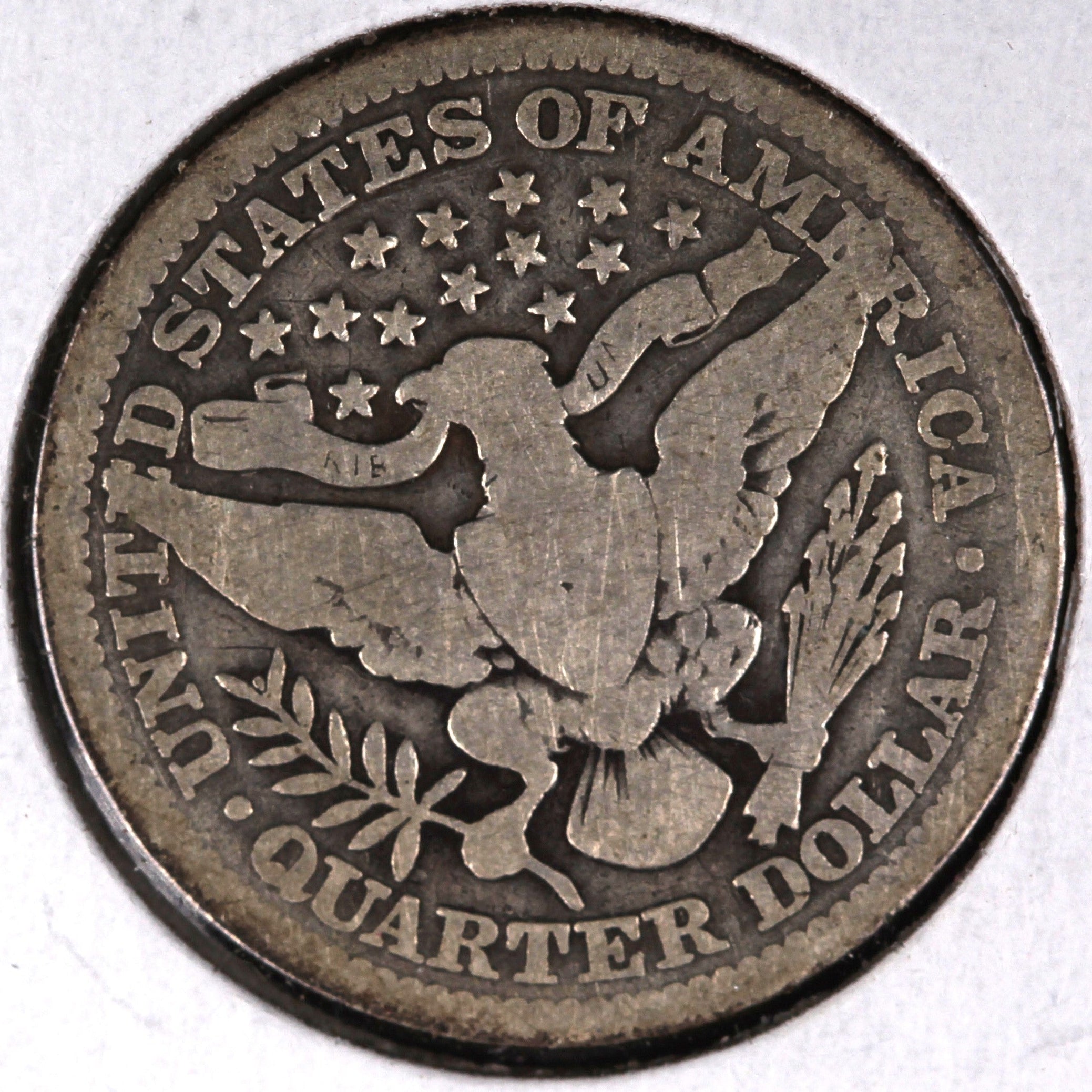 1915 Barber Quarter, Good Circulated Coin, Store #07993
