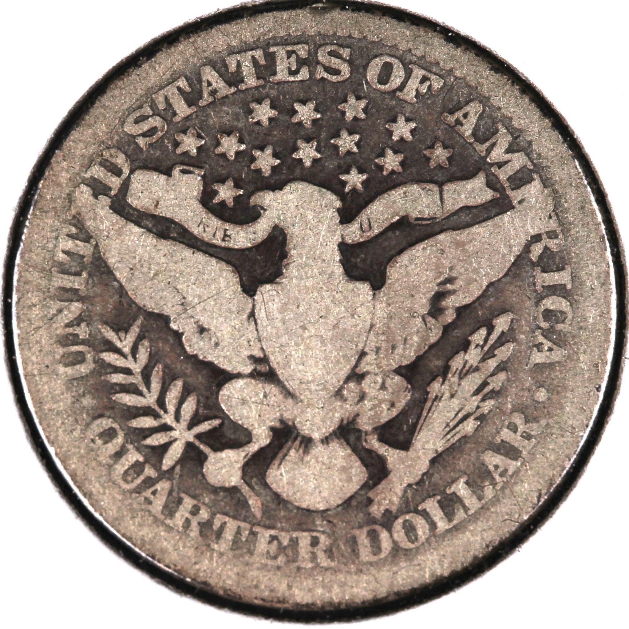 1915 Barber Quarter, Good Circulated Coin, Store #07997