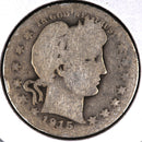 1915 Barber Quarter, Fair Circulated Coin, Store