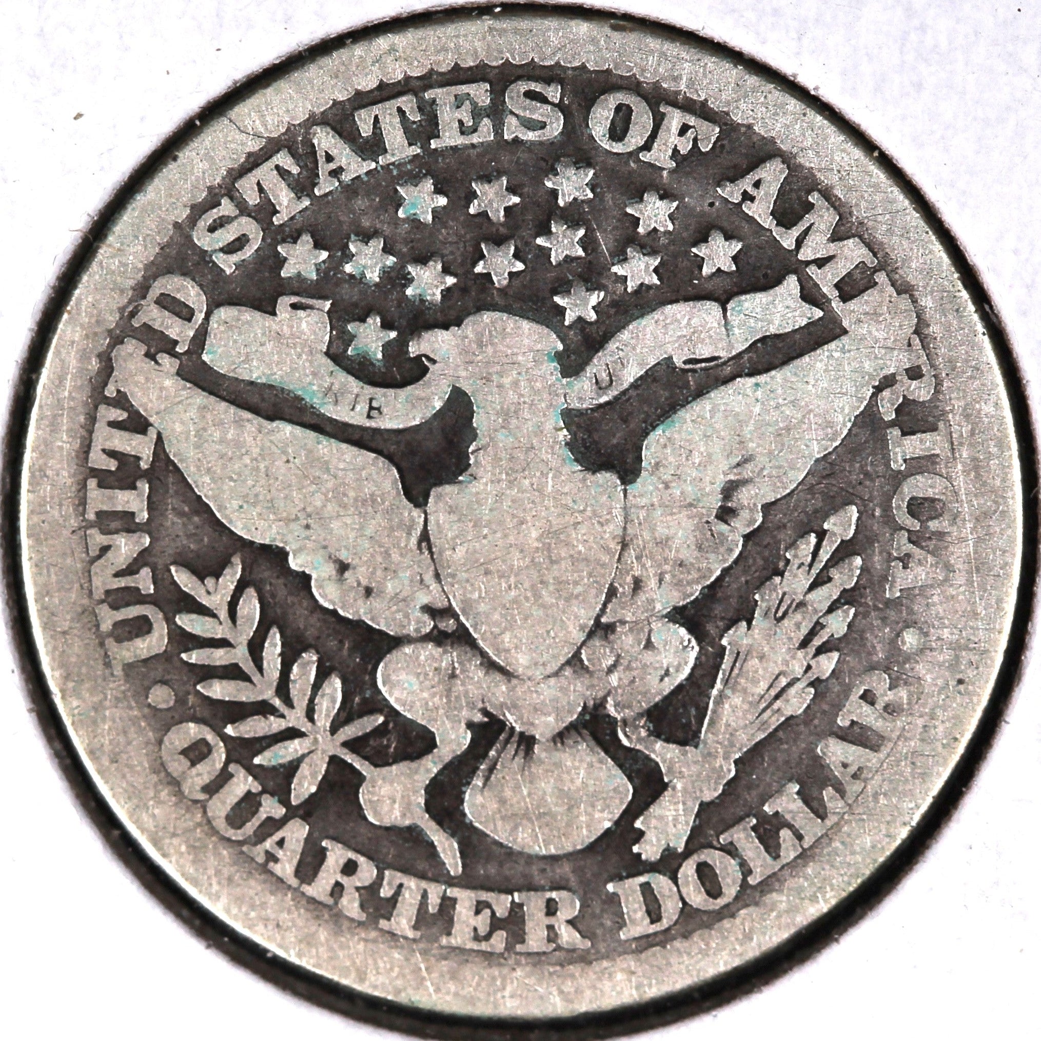 1915 Barber Quarter, Good Circulated Coin, Store #08002
