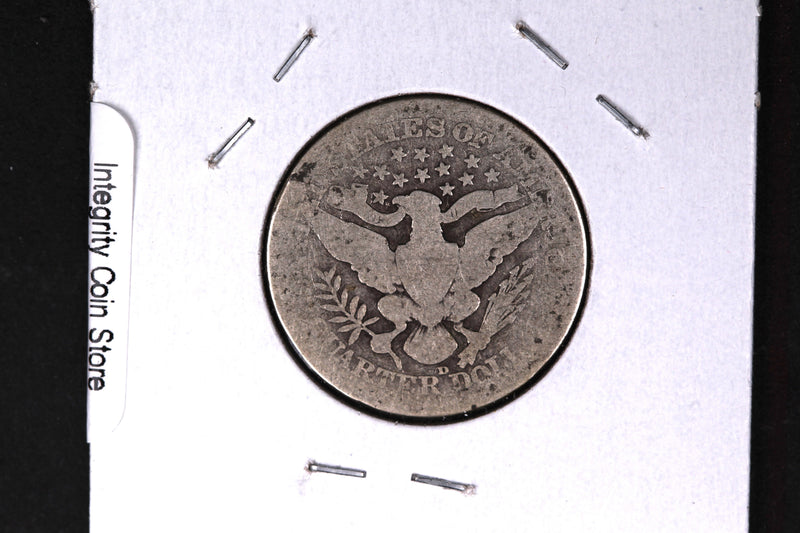 1915-D Barber Quarter. Affordable Collectible Coin. Store