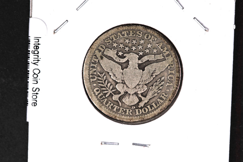 1916-D Barber Quarter. Affordable Collectible Coin. Store