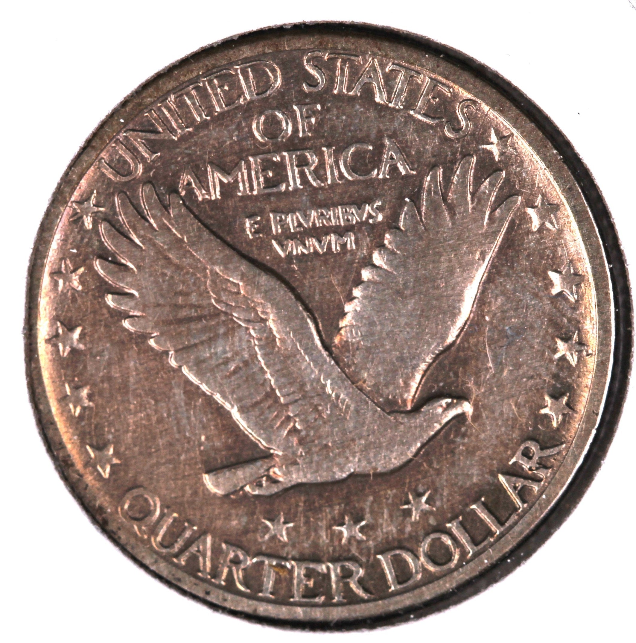 1920-D Standing Liberty Quarter. Very Good Circulated Coin. Store #QR1566.