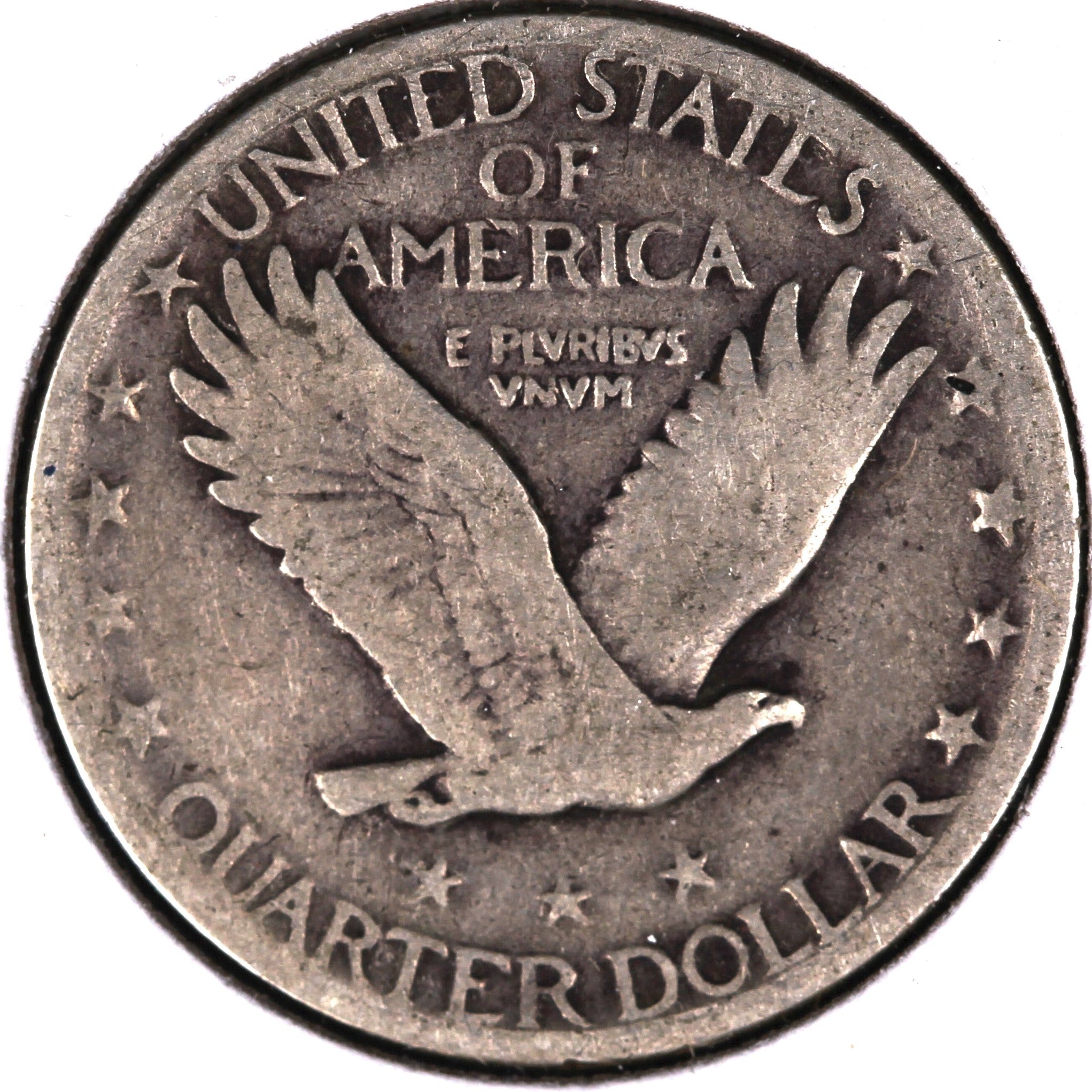 1926 Standing Liberty Silver Quarter, Fine Circulated Coin, Store #QR1630