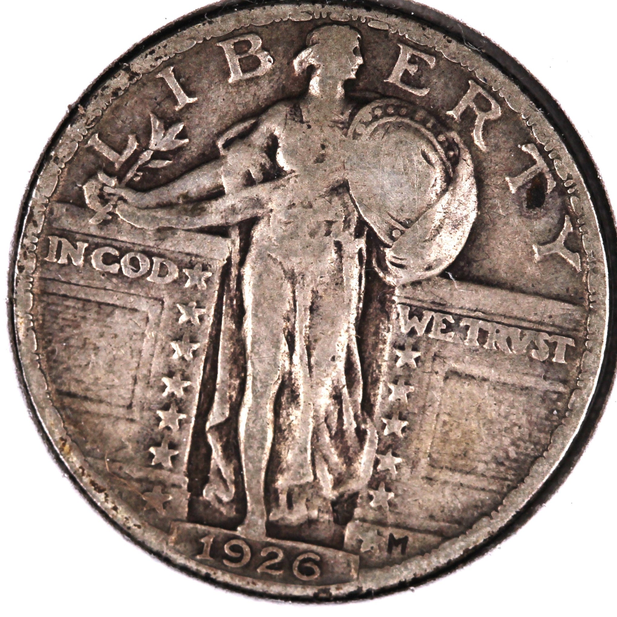 1926 Standing Liberty Silver Quarter. Affordable Collectible Coin. Store #QR1631