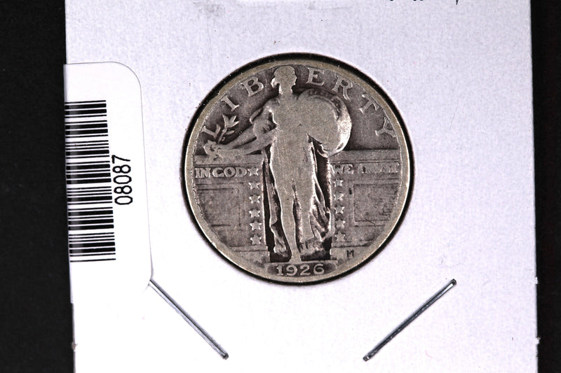 1926 Standing Liberty Quarter. Affordable Collectible Coin. Store