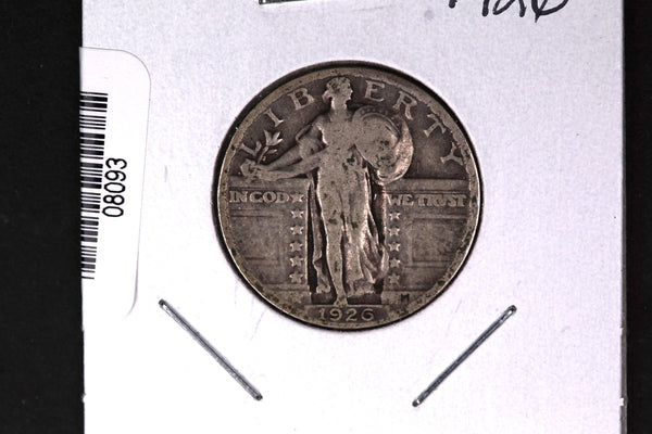 1926 Standing Liberty Quarter. Affordable Collectible Coin. Store # 08093