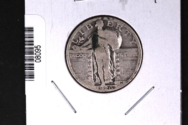 1926 Standing Liberty Quarter. Affordable Collectible Coin. Store # 08095