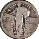 1926-S Standing Liberty Quarter. Good Circulated Coin. Store