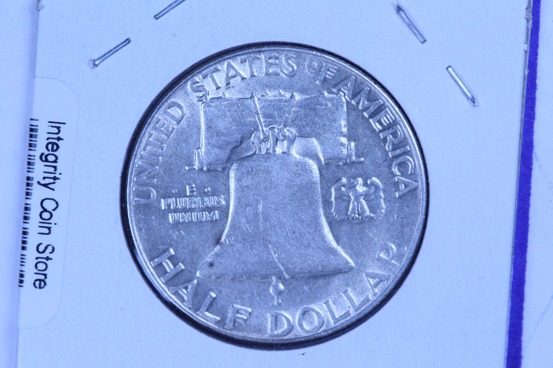 1956 Franklin Half Dollar, Affordable Circulated Collectible Coin. Store