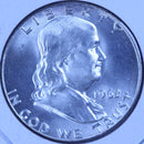 1962 Franklin Half Dollar, Gem Mint State Coin, Store