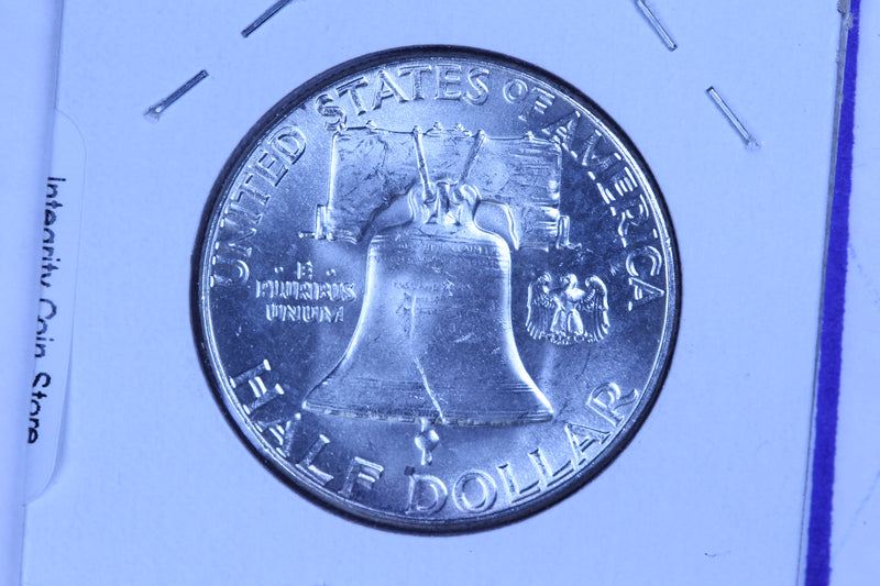 1962 Franklin Half Dollar, Affordable Uncirculated Coin. Store Sale