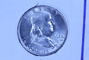 1962-D Franklin Half Dollar, Affordable Uncirculated Coin. Store Sale