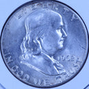 1962-D Franklin Half Dollar, Gem Mint State Coin, Store
