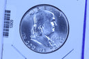 1963-D Franklin Half Dollar, Affordable Uncirculated Coin. Store Sale