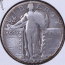 1928-D Standing Liberty Quarter. Very Good Circulated Coin. Store
