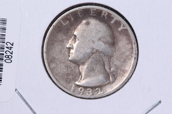 1932-S Washington Quarter. Affordable Circulated Collectable Coin. Store # 08242