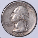 1944-S Washington Quarter, Abt Uncirculated Coin, Store