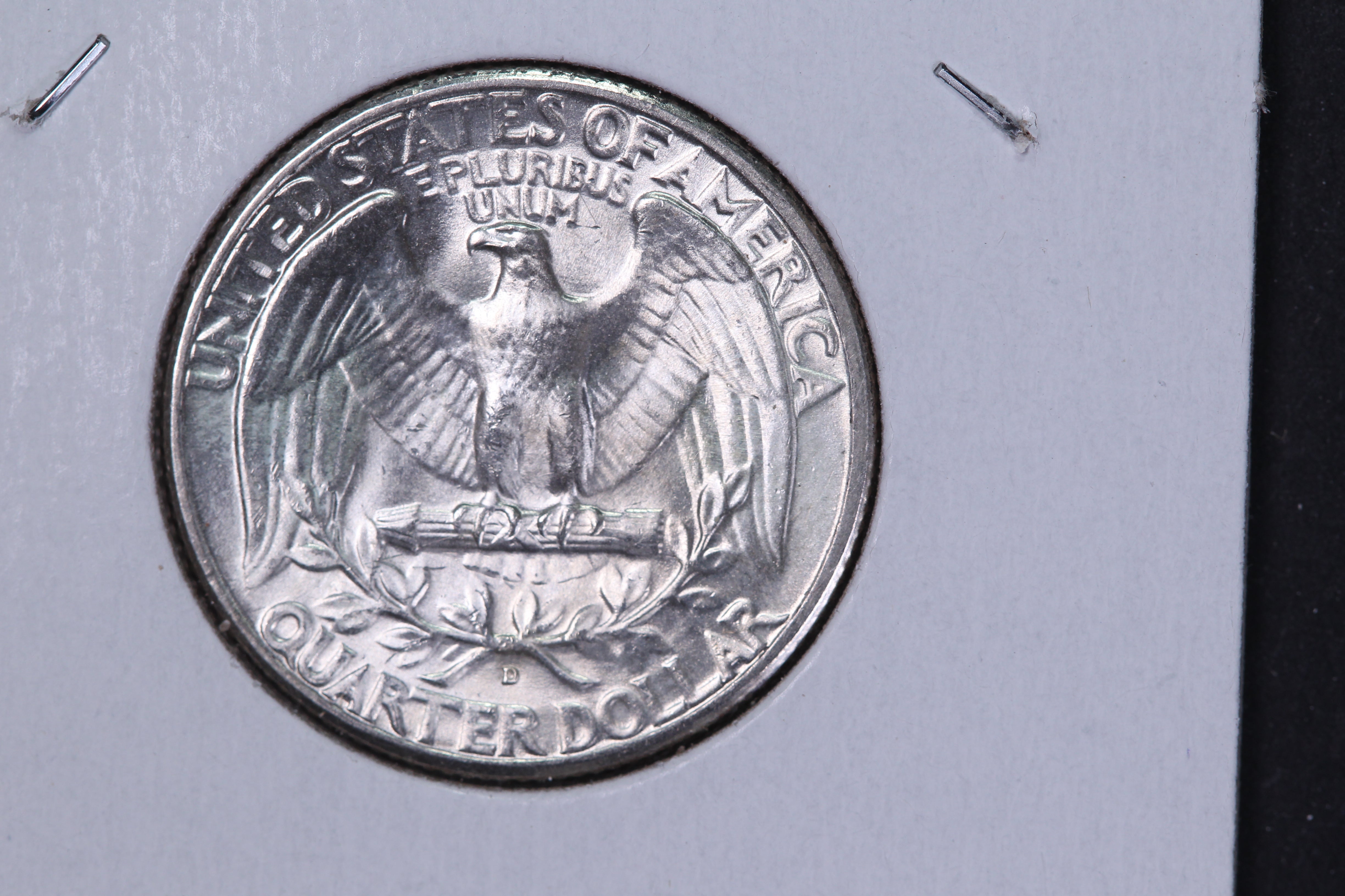 1947-D Washington Quarter. Affordable Circulated Collectable Coin. Store # 08434