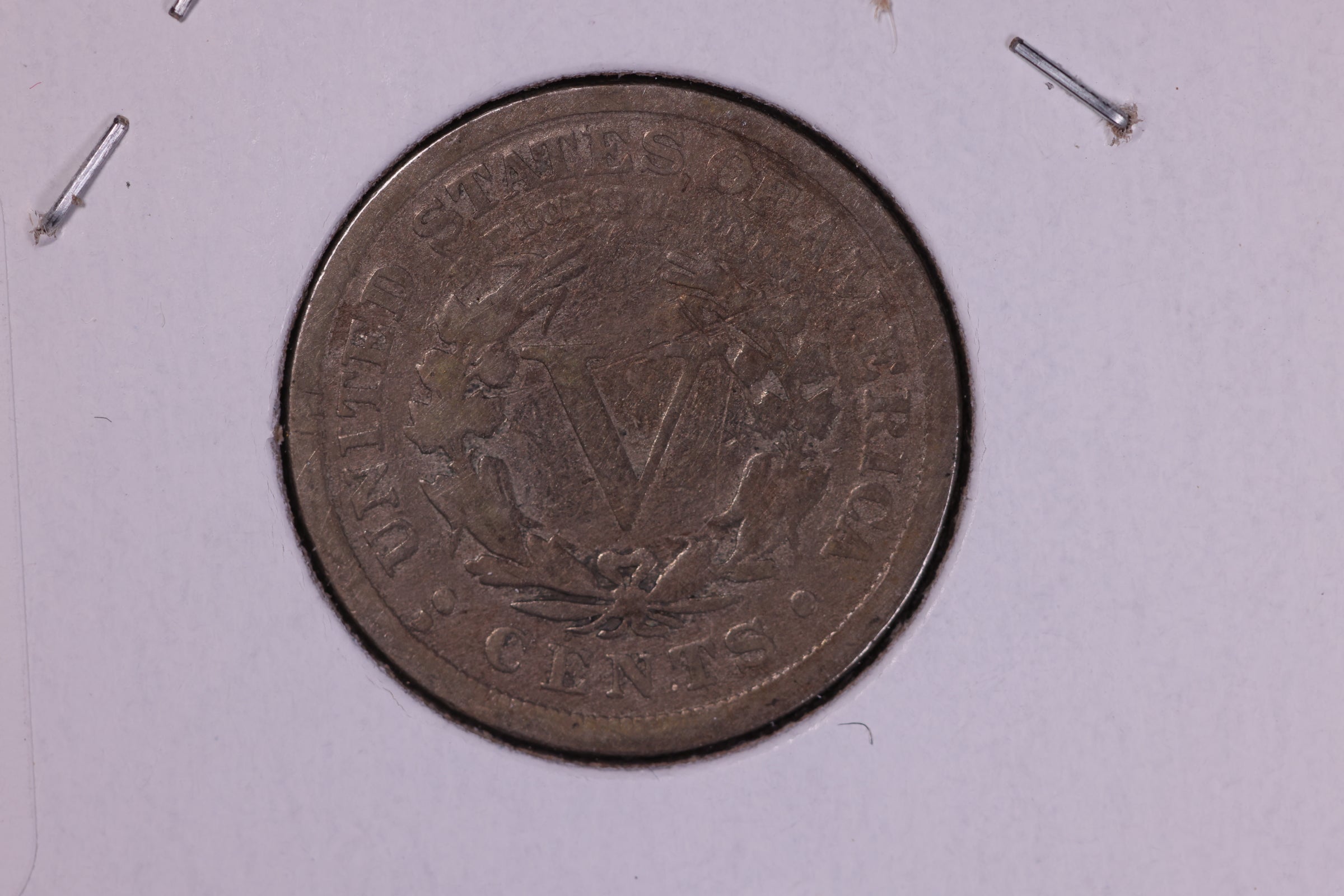 1912-D Liberty Nickel. Circulated Collectible Coin. Store #11104