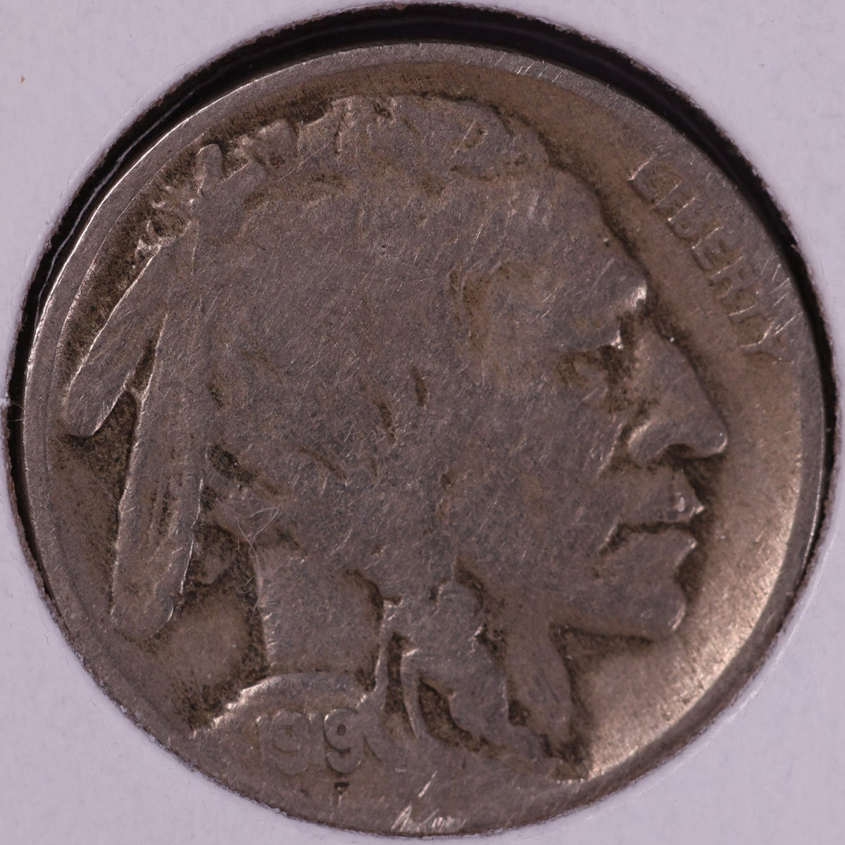 1919 Buffalo Nickel. Affordable Circulated Coin.  Store #NL791