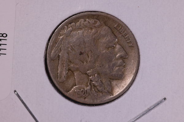 1920 Buffalo Nickel. Affordable Circulated Coin.  Store #11118
