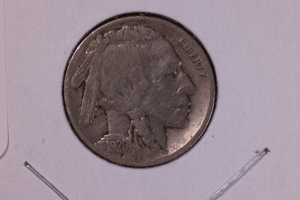 1920-S Buffalo Nickel. Affordable Circulated Coin.  Store #11121