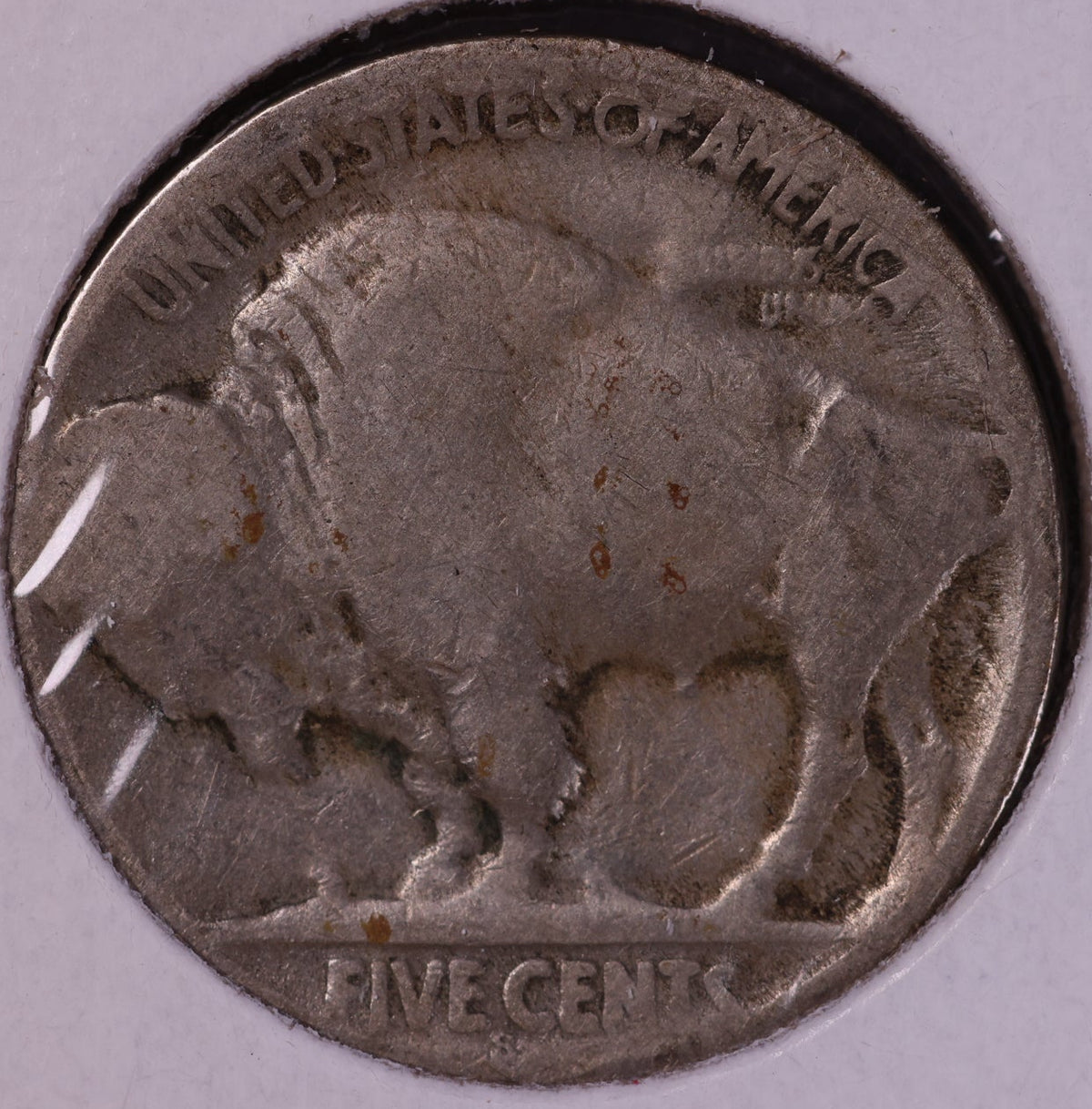 1923-S Buffalo Nickel. About Good Circulated Coin.  Store #NL813